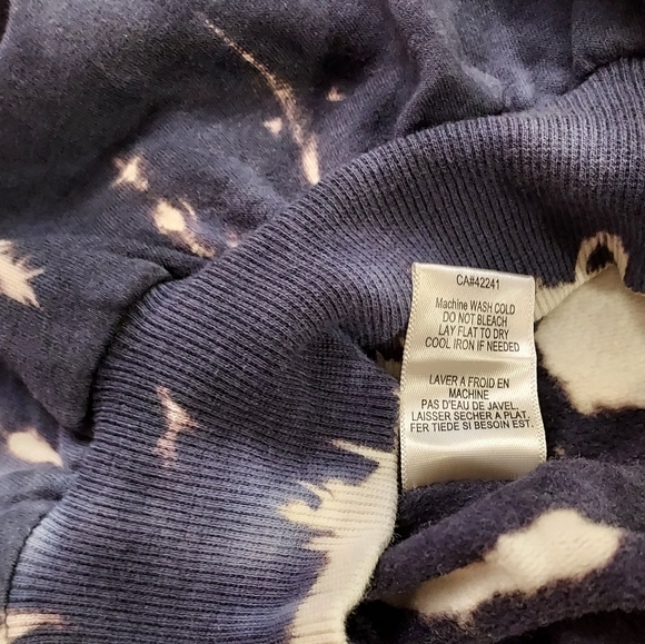 Young Fabulous & Broke YFB Raissa Tie Dye Hoodie Size Small Medium Blue NEW NWT - Picture 10 of 11